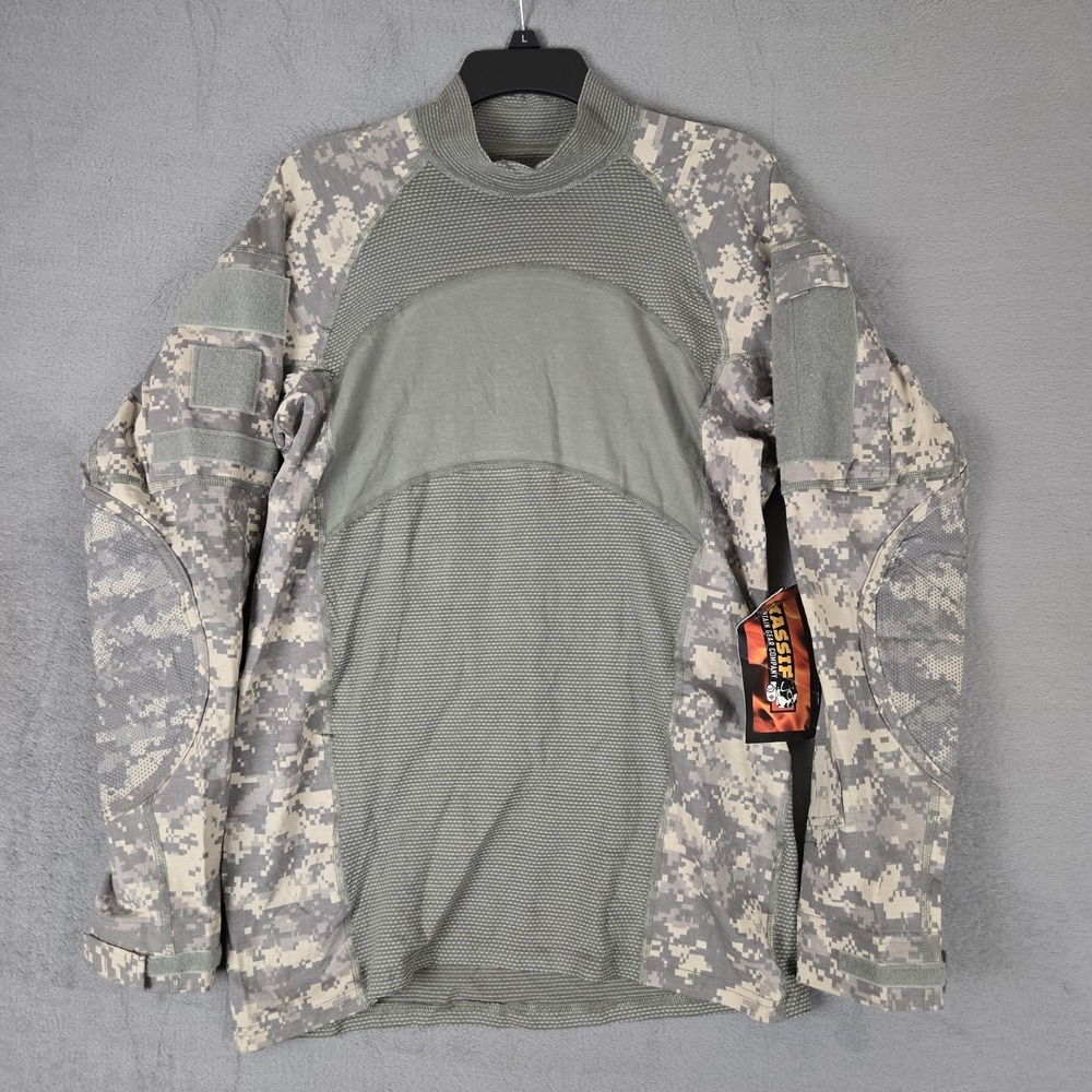 Army‎ Massif Digi Camo Combat Shirt Mens Medium Military NWT